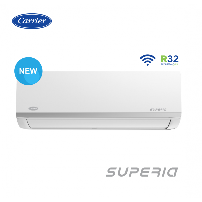 Carrier, инверторен климатик Superia 9000 BTU - цена: 900.27лв. (460.30€)