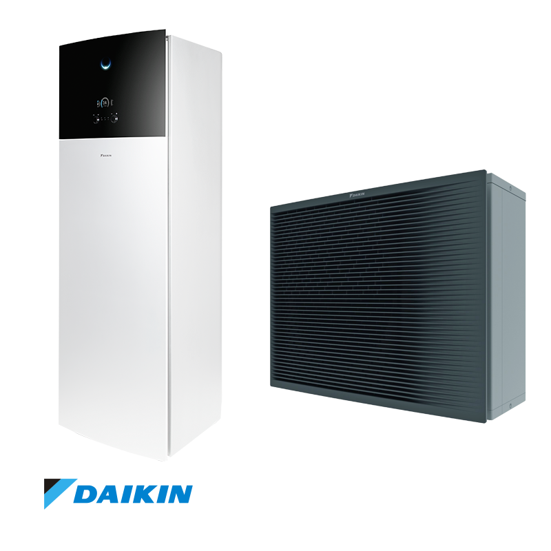 Високотемпературна термопомпа с водосъдържател Daikin Altherma ETVX16S18D6V + EPRA18DV3 - цена: