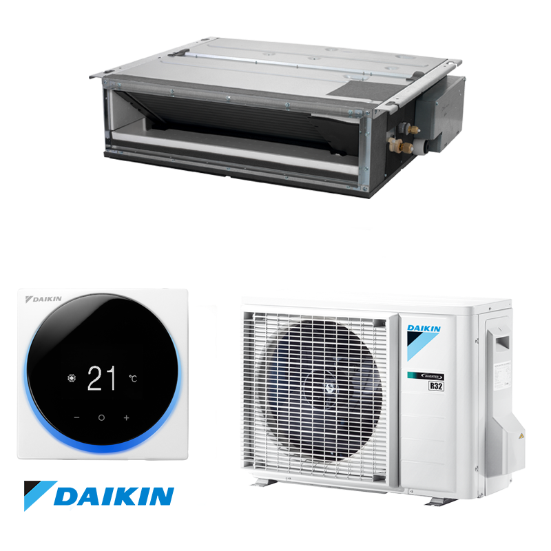 Канален климатик Daikin FDXM50F9 + RXM50A - цена: 5,675.82лв. (2902.00€)