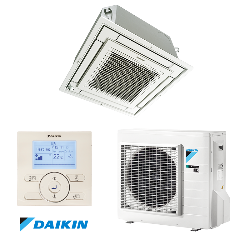 Касетъчен климатик Daikin FFA50A9 + RXM50R - цена: 5,862.85лв. (2997.63€)