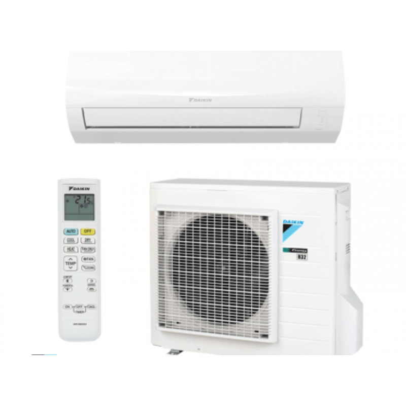 Инверторен климатик Daikin Sensira FTXF25E + RXF25E - цена: 1,934.32лв. (989.00€)