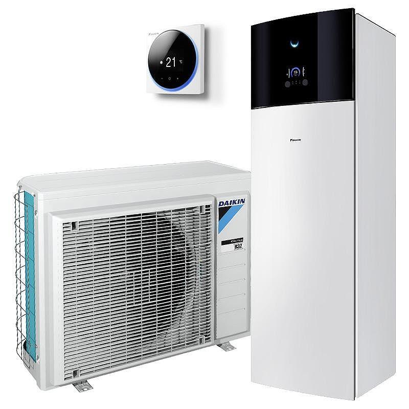 Нискотемпературна термопомпа с водосъдържател Daikin Altherma EHVX04S23E6V + ERGA04EV - цена: 14,712.00лв. (7522.13€)