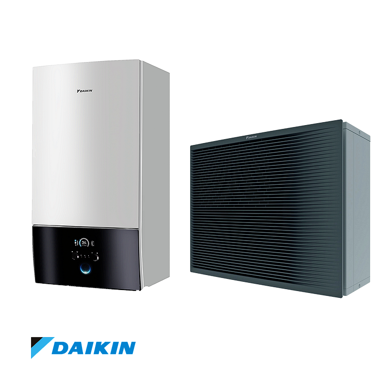 Среднотемпературна термопомпа Daikin Altherma ETBX12E9W / EPRA12EW1 - цена: 24,816.00лв. (12688.22€)