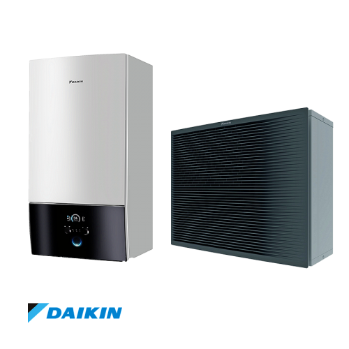 Високотемпературна термопомпа Daikin Altherma ETBX16E9W + EPRA16DW1 - трифазен