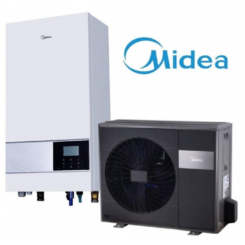ТЕРМОПОМПА СПЛИТ MIDEA16kW 380V - цена: 11,567.33лв. (5914.28€)