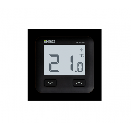 ENGO, Wi-Fi термостат с MODBUS 230W, черен