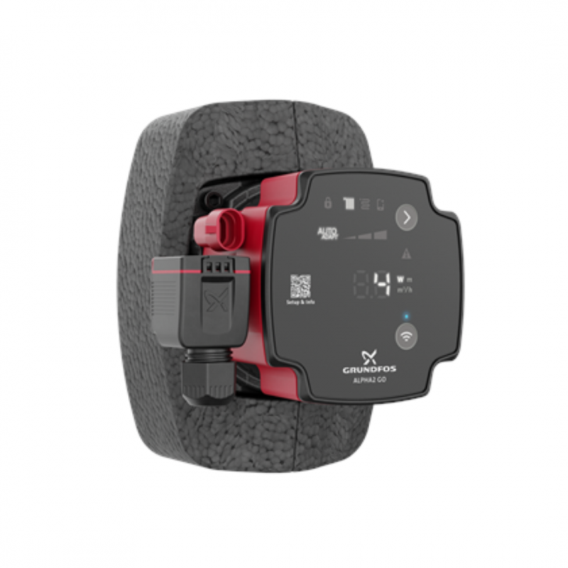 Grundfos, помпа ALPHA2 GO 15-60 130 220-240V 9H - цена: 721.70лв. (369.00€)