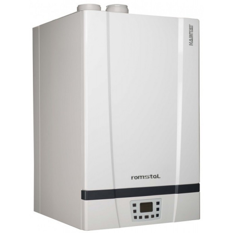 ЕДНОКОНТУРЕН ГАЗОВ КОНДЕНЗЕН КОТЕЛ HABITAT 90K, 89.3KW(50-30C) БЕЗ КОМИН - цена: 10,044.00лв.