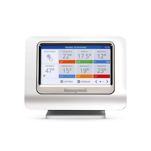 Honeywel, пакет Evohome- контролер TouchScreen, с настолна поставка и контролен панел R9H @А