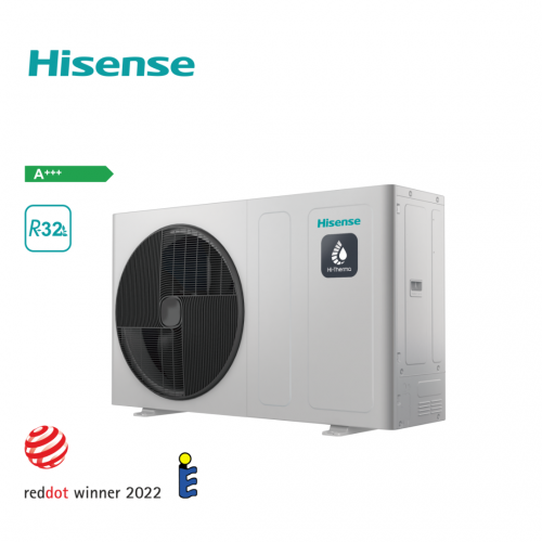 Hisense, термопомпа Hi-Therma Monobloc R32 – 18.0kW/13.0kW от./охл. 400V