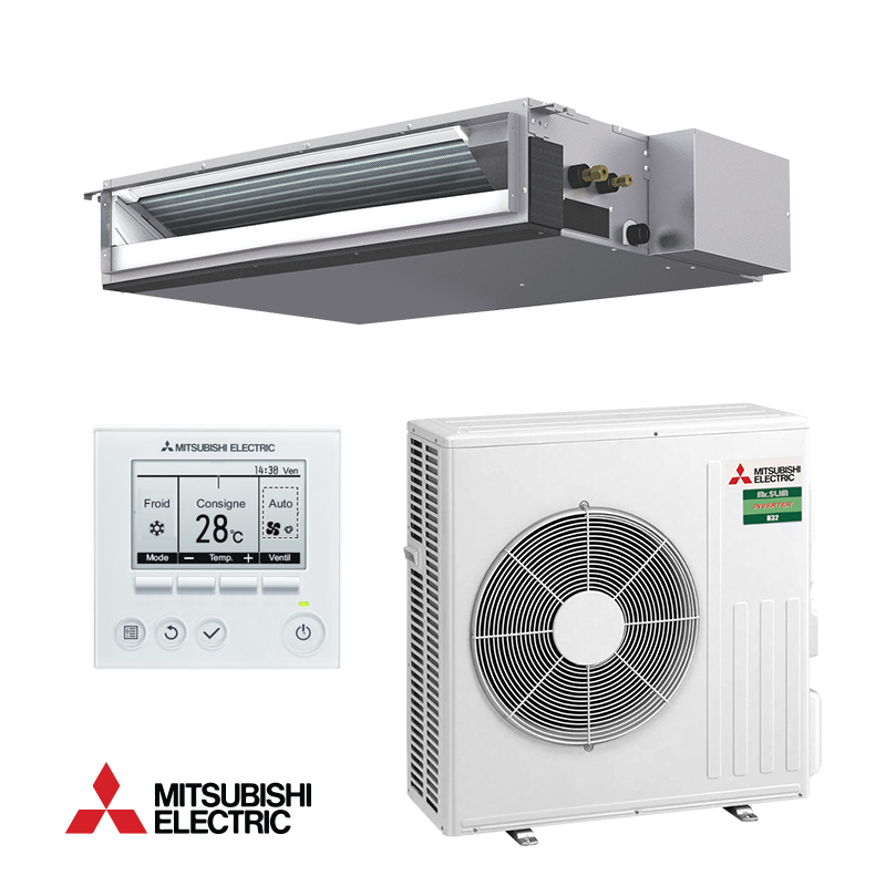 Канален климатик Mitsubishi Electric SEZ-M71DA + SUZ-M71VA - цена: 6,784.77лв. (3469.00€)