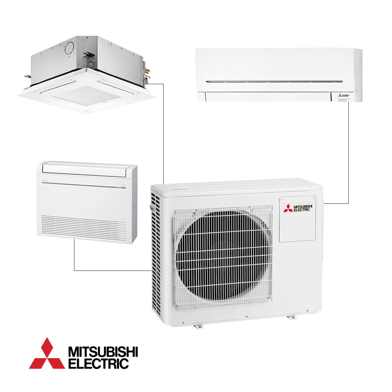 Външно тяло на мултисплит система Mitsubishi Electric MXZ-3F68VF - цена: 5,083.20лв. (2599.00€)