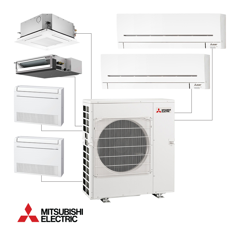 Външно тяло на мултисплит система Mitsubishi Electric MXZ-5F102VF - цена: 9,386.03лв. (4799.00€)