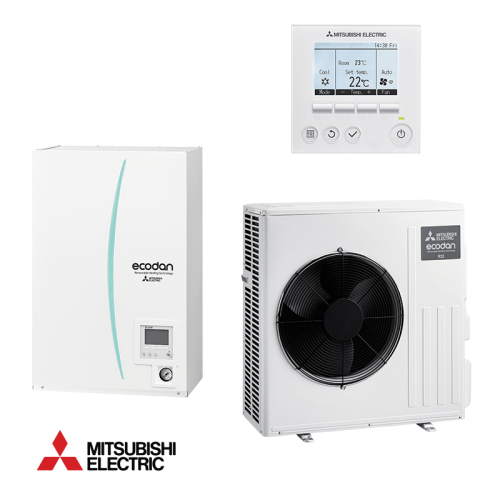 Tермопомпа Hydro box Mitsubishi Ecodan ERSD-VM2D + SUZ-SWM40VA