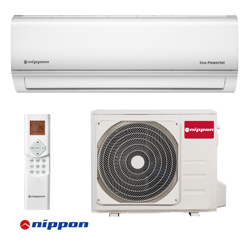 Инверторен климатик Nippon KFR 18DCA ECO POWERFUL - цена: 1,459.99лв. (746.48€)