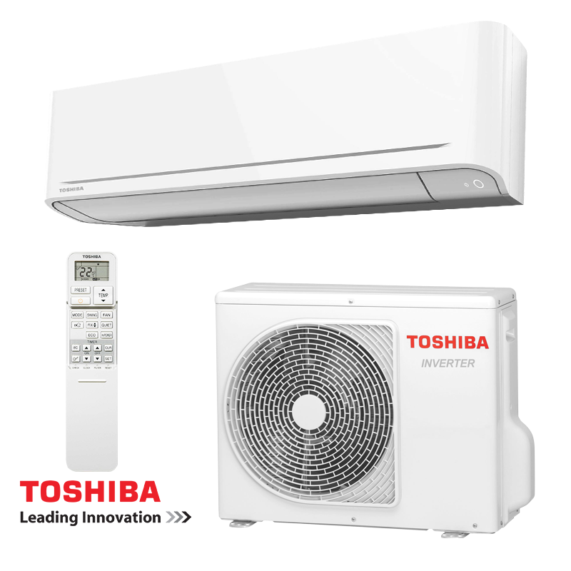 Инверторен климатик Toshiba Essento RAS-B13B2KV2G-E + RAS-13B2AVG-E2 - цена: 1,419.97лв. (726.02€)