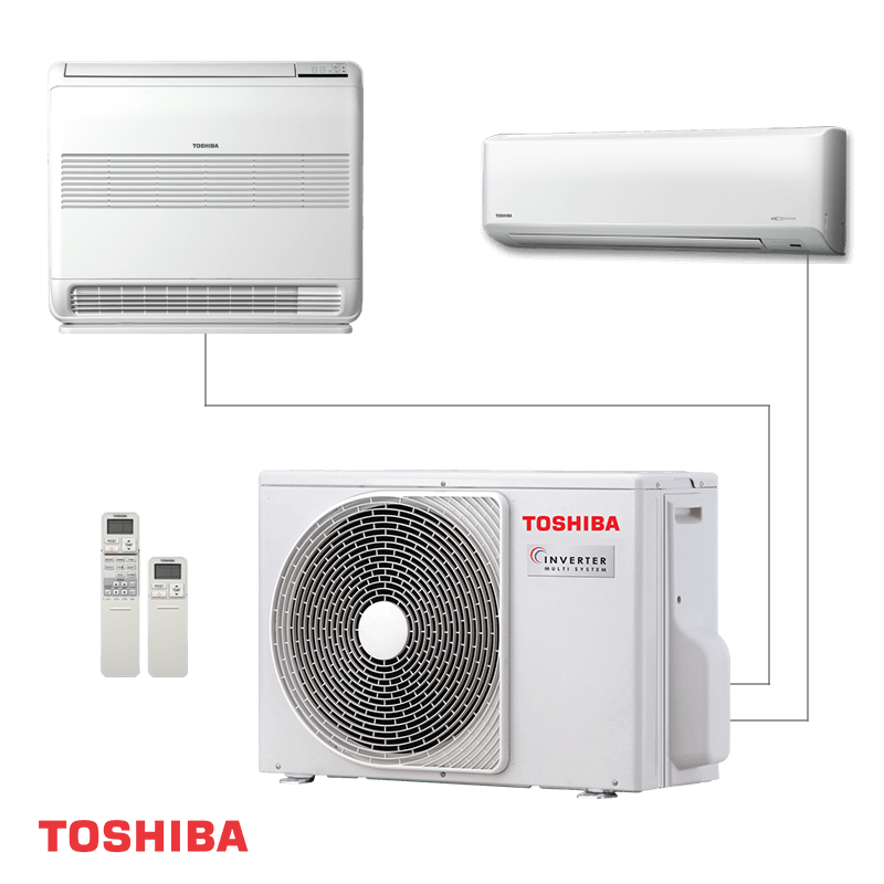 Външно тяло на мултисплит система Toshiba RAS-2M18G3AVG-E - цена: 2,600.00лв. (1329.36€)