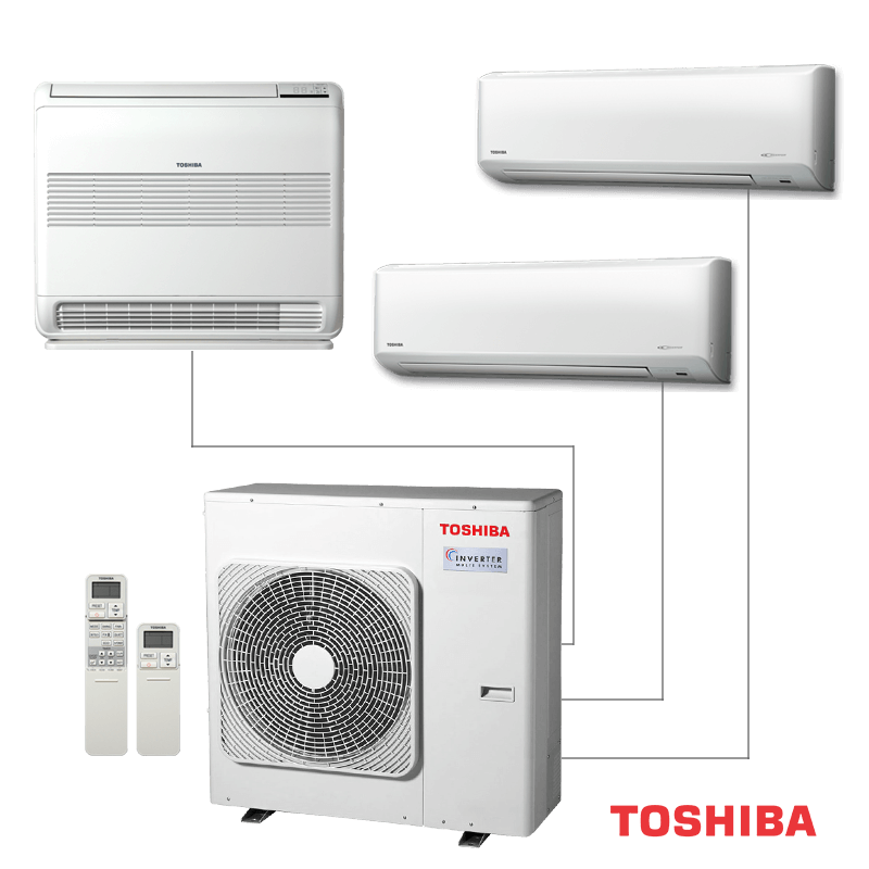 Външно тяло на мултисплит система Toshiba RAS-3M26G3AVG-E - цена: 3,779.99лв. (1932.68€)
