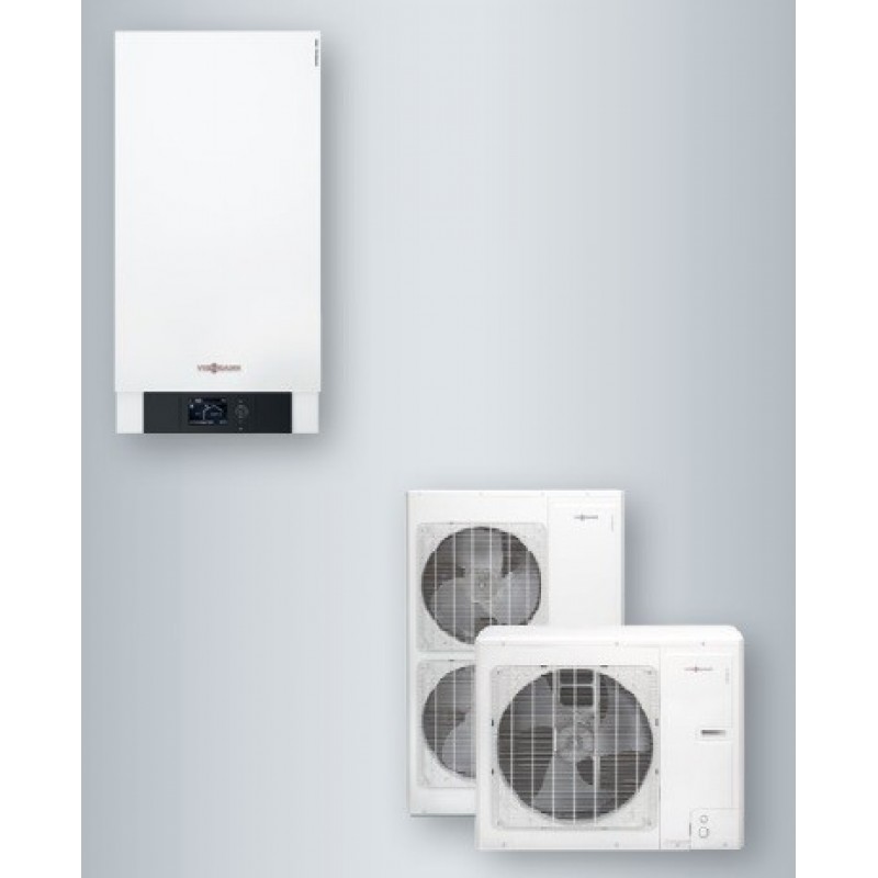 ТЕРМОПОМПА ВЪЗДУХ/ВОДА VITOCAL 100-S 400 V, ТИП AWB-E-AC 101.A ОТОП.16,7KW И ОХЛ .17KW - цена: 17,387.00лв.