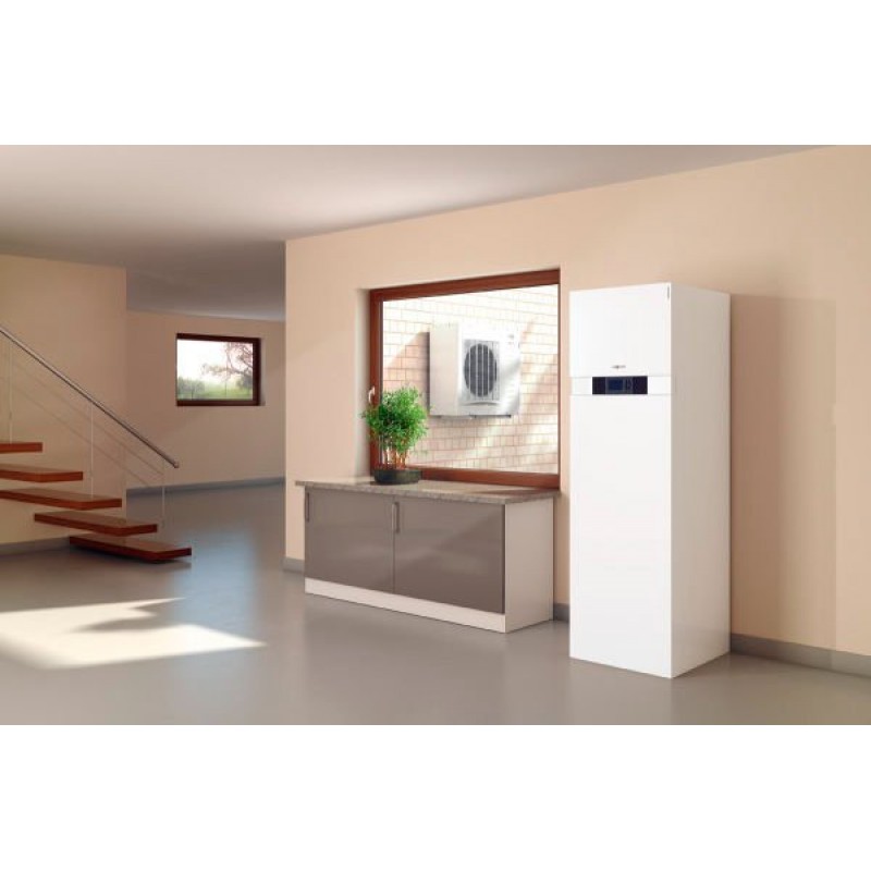 Viessmann, термопомпа Vitocal 222-S,AWBT-AC 221.C13, 14.2/9.5kW от./охл., 400V (вътр.+външ.тяло+ТД) - цена: 25,757.01лв. (13169.35€)