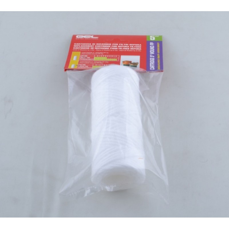 ФИЛТЪРЕН ПАТРОН ПАМУК 5'' 5 МИКР. ЗА DEPURA 500 - цена: 12.88лв.