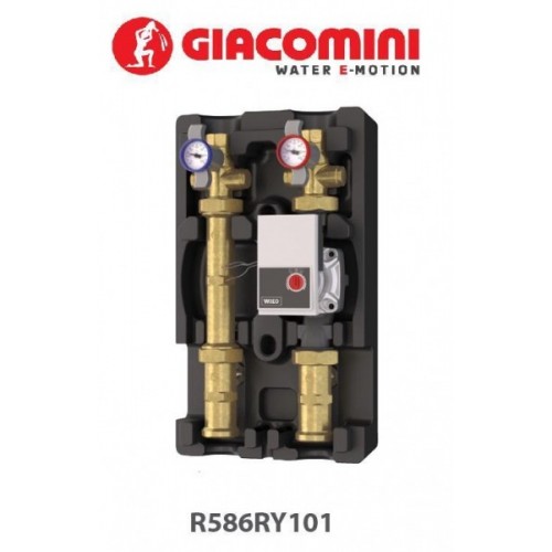 ПОМПЕНА ГРУПА ЗА ОТОПЛИТЕЛНИ СИСТЕМИ С ЕЛЕКТРОННА ПОМПА GIACOMINI R586RY101