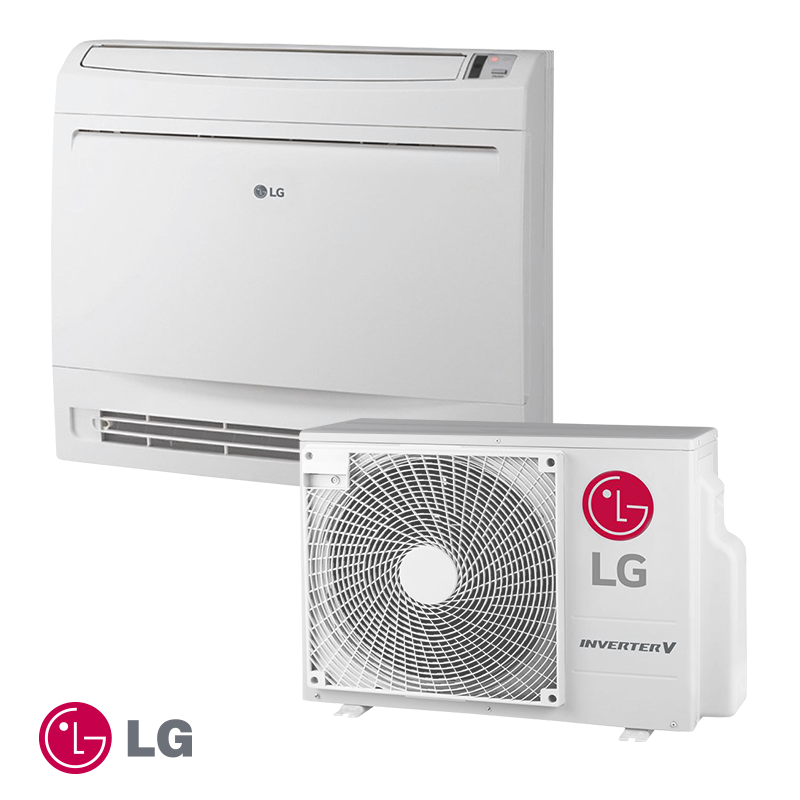 Инверторен климатик LG UQ09F NA0 + UUA1 UL0 - подово тяло - цена: 3,195.59лв. (1633.88€)